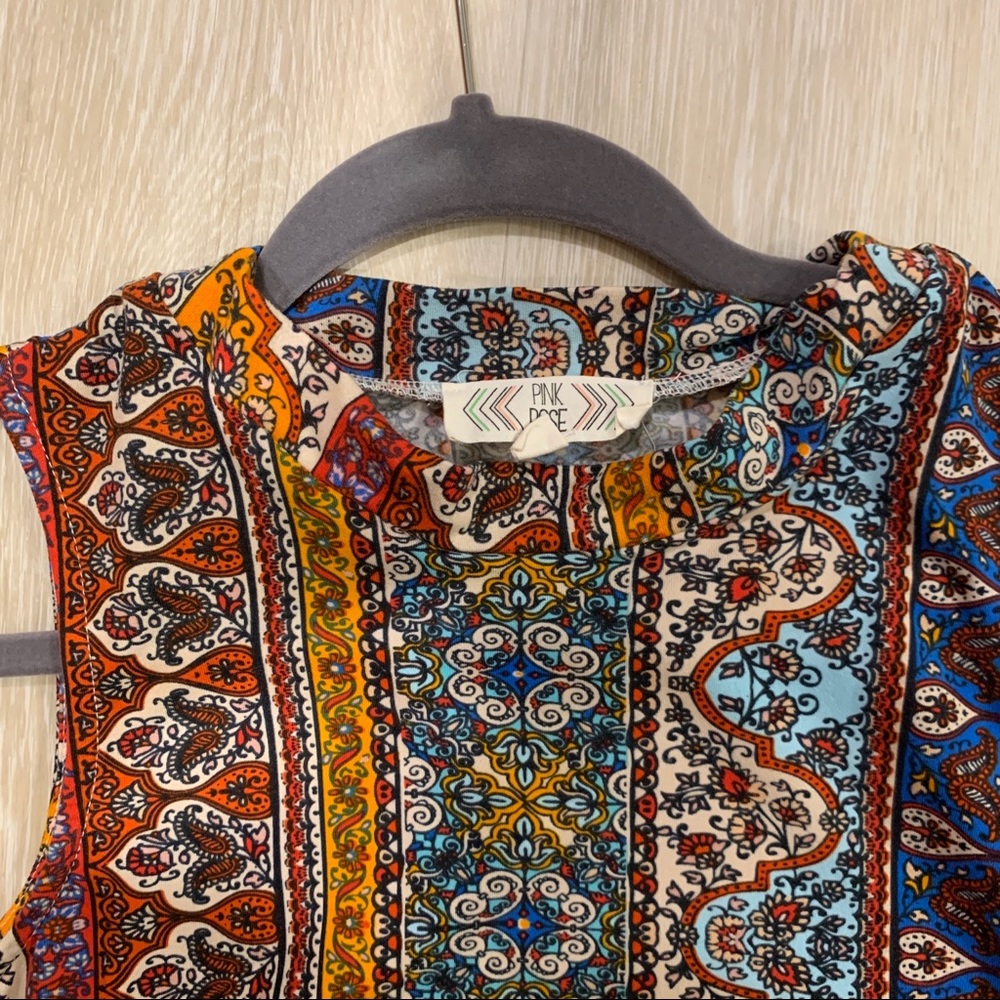 PATTERNED DRESS - Picture 3 of 5